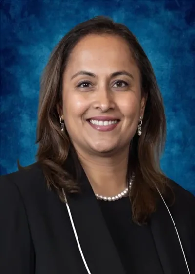 Portrait of Shilpa Bahethi, president of the Bahethi Family Foundation